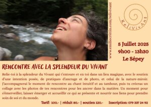 Flyer Rencontre Splendeur Vivant 300x212